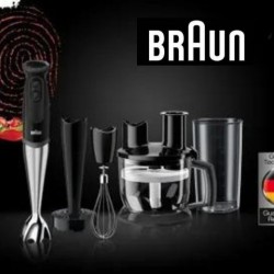 Braun Multiquick 5 Vario Hand Blender Buffet -MQ 5177 Black