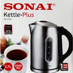 Sonai Plus Electric Kettle 1.7 Liter Gray SH-3740