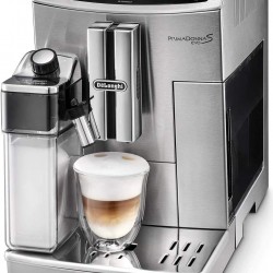 Delonghi Fully Automatic Coffee Machine - 1450 Watt - Silver - Ecam510.55-PrimaDonna S Evo