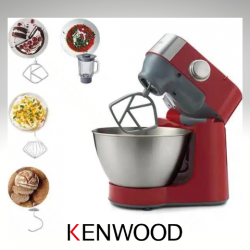  Kenwood Kitchen Machine Stand Mixer 900 Watt 4.3 Liter Red Color KM241+Blender