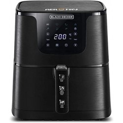  Black & Decker Digital Air Fryer, 5.8 Liters,1700 Watt - AF700-B5