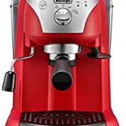 Delonghi EC221 R Pump Espresso and Coffee Machine 1.4 L - Red