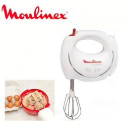 Moulinex EasyMax Hand Mixer 200 Watts, White – ABM11A30